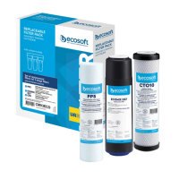 Комплект картриджів Ecosoft для потрійного фільтра