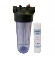 Фільтр механічної очистки Formula Vody типу SLIM 10’’ з картриджем із поліпропіленової нитки